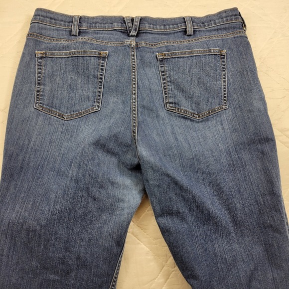 Duluth women's blue jeans size 16 X 29 - Picture 6 of 6